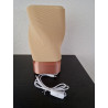AURORA FIELD – Designlampe i beige & kobber 2