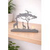 Safari Fyrfadsstage – LED Lysestage