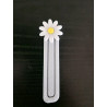 BlomsterKlemmen – Marguerit bogmærke