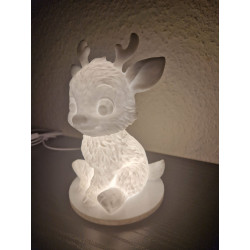 Lille rensdyr LED-lampe