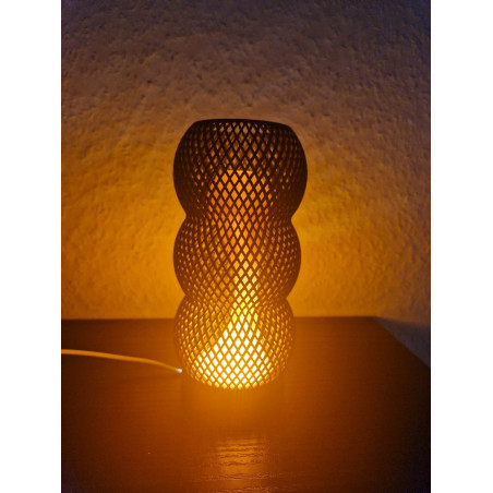Lava Look LED-lampe – 2 looks i én lampe